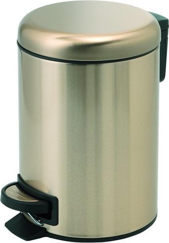 Produktbild Gedy Potty Pedal Bin 5 Lt Matt Gold (Instrumenten Fusspedal)