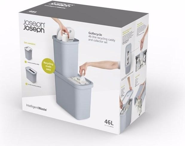 Image du produit Joseph Joseph Bac de recyclage GoRecycle 46 litres et kit de caddies (46 l)