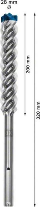 Actual product image Bosch Professional Zubehör Expert SDS max-8X hammer drill, 28 x 200 x 320 mm (28 millimetres)