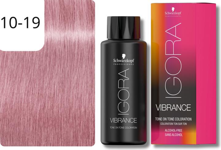 Produktbild Schwarzkopf Professional IGORA VIBRANCE Tone On Tone Coloration (10-19 Cendre-Veilchen)