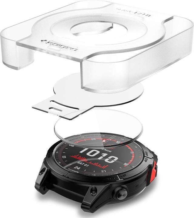 Image du produit Spigen Glas.TR Garmin Fenix 7X 2-Pack "EZ FIT" AGL04633 szkło hartowane