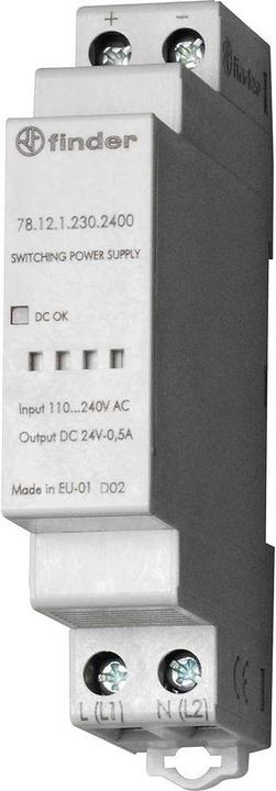 Produktbild Finder Hutschienen Netzteil (DIN Rail) Schaltschrank Schaltnetzteil 12V/12W