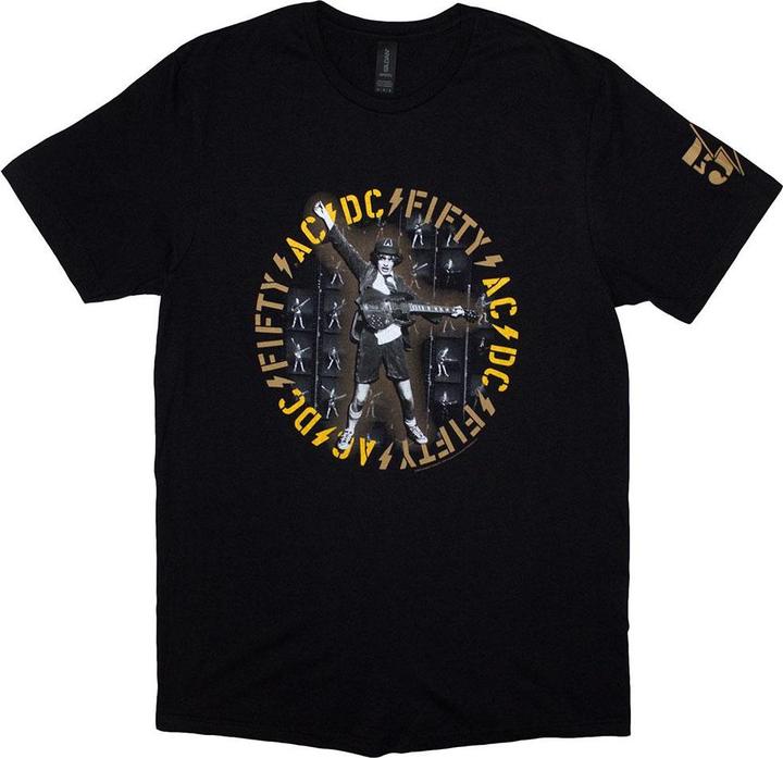 AC/DC Fifty Angus Repeat TShirt