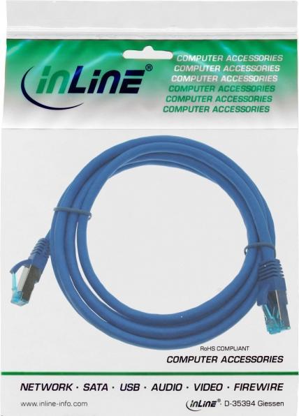 Produktbild InLine Patchkabel Cat.6A, S/FTP (PiMf), 500MHz (S/FTP, CAT6a, 1.50 m)