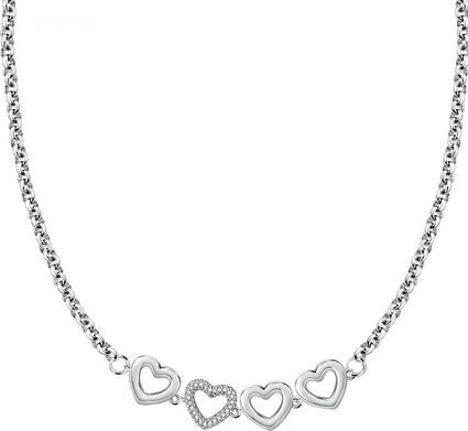 Morellato Charming steel necklace with Bagliori SAVO30 hearts