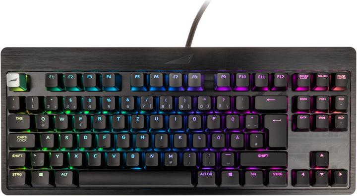 Actual product image Mountain Everest Core TKL Keyboard - MX Red, ISO, DE Layout (DE, Cable)