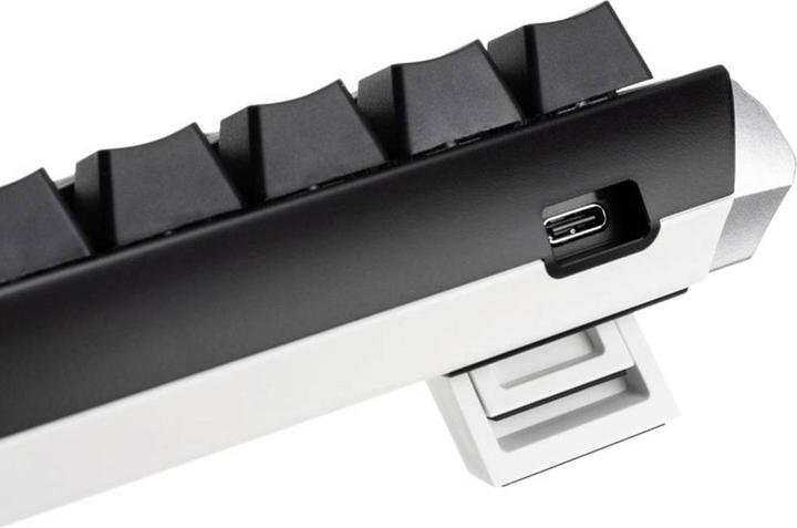 Actual product image Ducky One 3 Classic Black/White SF Gaming Keyboard, RGB LED - MX-Black (DE, Cable)
