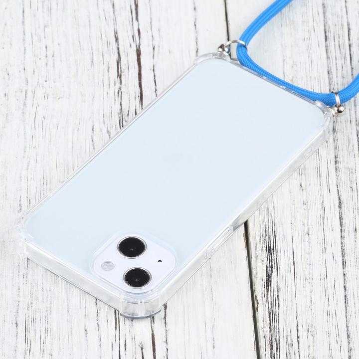 Produktbild König Design Hülle Handy Schutz für Apple iPhone 13 Case Cover Tasche Etuis Bumper Blau Neu