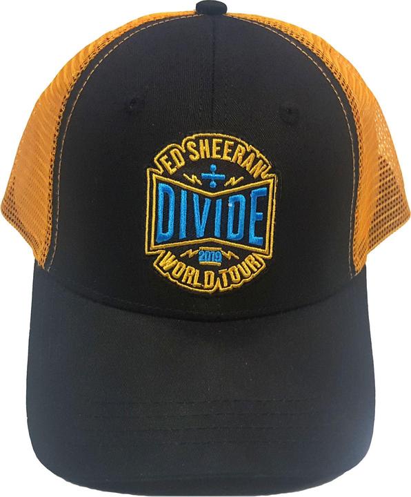 Produktbild Ed Sheeran Erwachsene 2019 Divide World Tour Mesh Back Baseball Cap (One Size)
