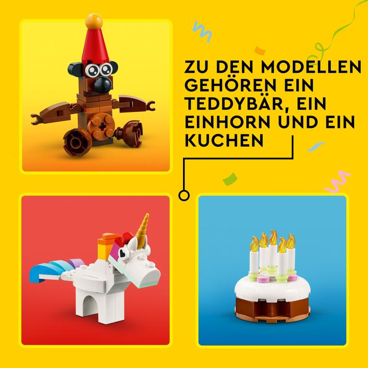 Produktbild LEGO Party Kreativ-Bauset (11029, LEGO Classic)