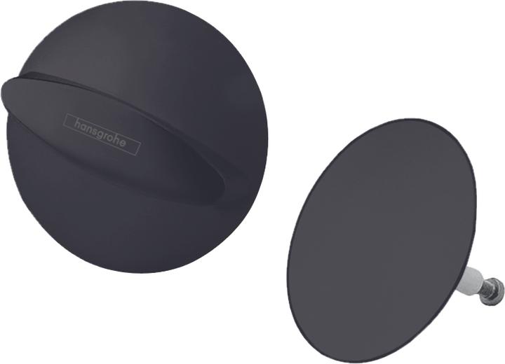 Image du produit hansgrohe Flexaplus, set de finition pour trop-plein et écoulement (noir mat)