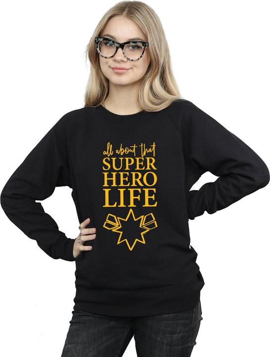 Produktbild Avengers Endgame Superhelden Leben Skizze Sweatshirt (XL)