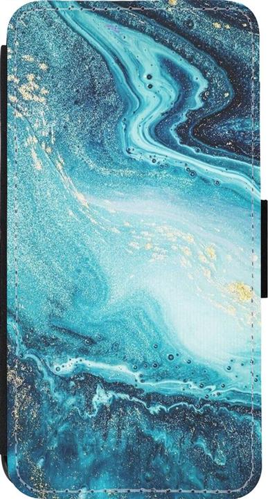 Immagine prodotto PhoneLook Cover Portafoglio Nero Blu Schiuma di Mare (Apple iPhone 13 Pro)