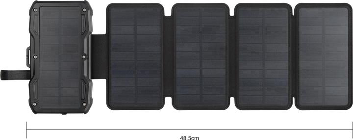Produktbild Sandberg Solar 5-Panel Powerbank 10000 (10000 mAh, 22.50 W, 37 Wh)