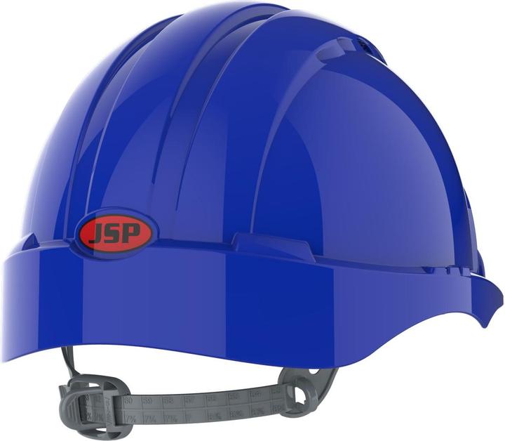 Actual product image Safety helmet EVO®2 blue HDPE EN 397 (53 - 64 cm)