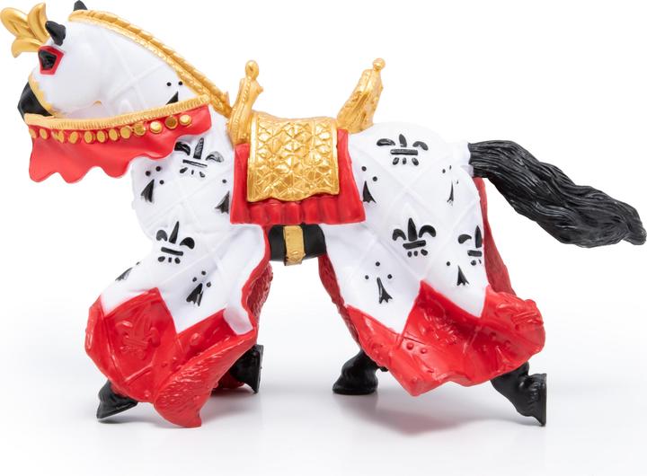 Actual product image Papo King Arthur's horse red