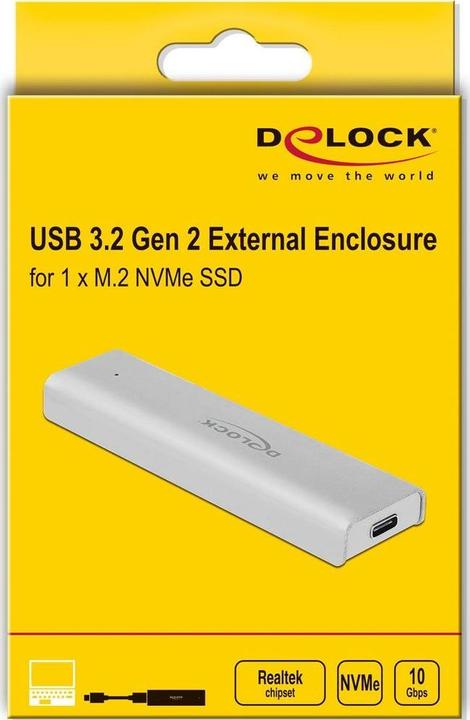 Produktbild Delock Externes Gehäuse (M.2)