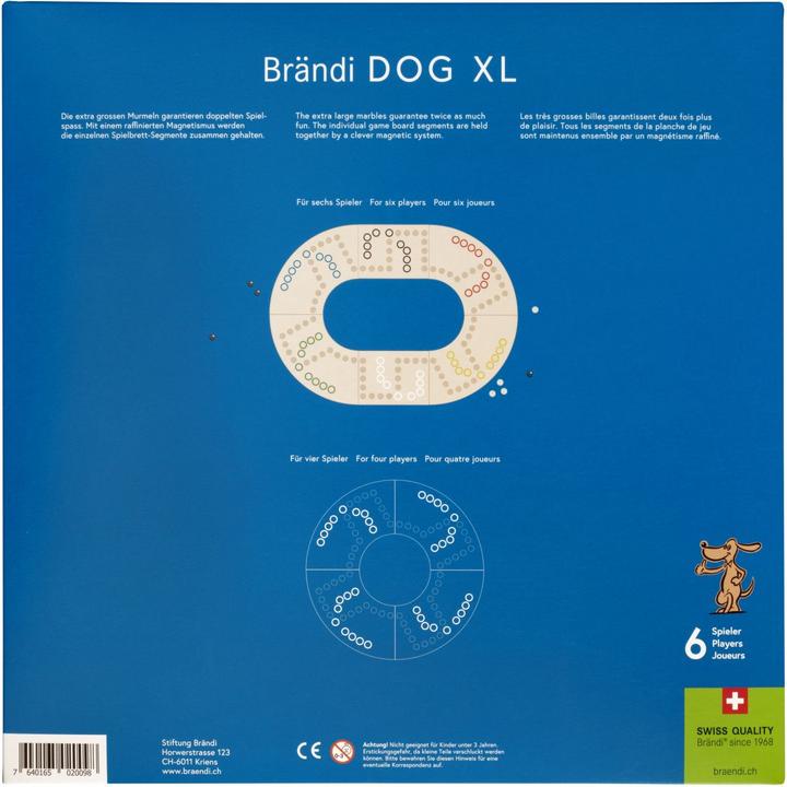 Produktbild Brändi Dog XL (Deutsch, Englisch, Französisch, Italienisch)