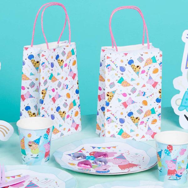Image du produit Amscan 8 sets d'invitation Peppa Pig (8 pcs)