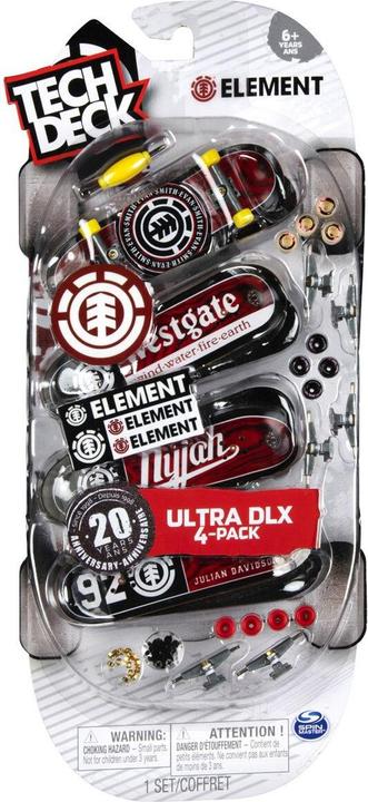 Image du produit Maki Tech Deck - Finger Skateboard 4 Pack - Élément (6028815)