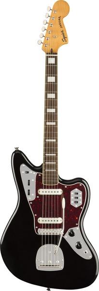 Immagine prodotto Squier Classic Vibe 70s Jaguar Nero (Chitarra elettrica, Pioppo, Osso, Acero, Nichel)