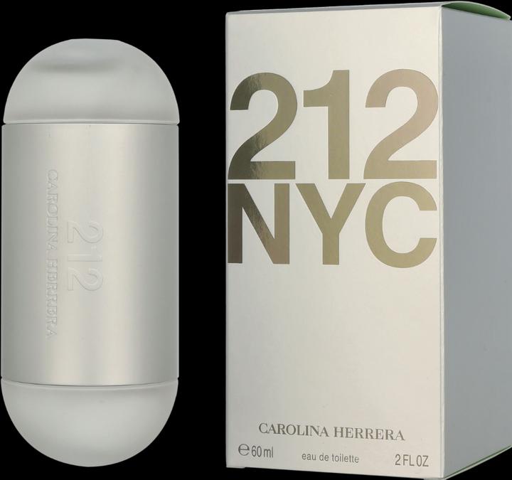 Actual product image Carolina Herrera 212 by Eau de Toilette Spray (Neue Verpackung) 60 ml (Eau de toilette, 60 ml)