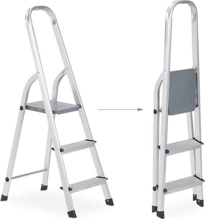 Produktbild Relaxdays Haushaltsleiter (57 cm)
