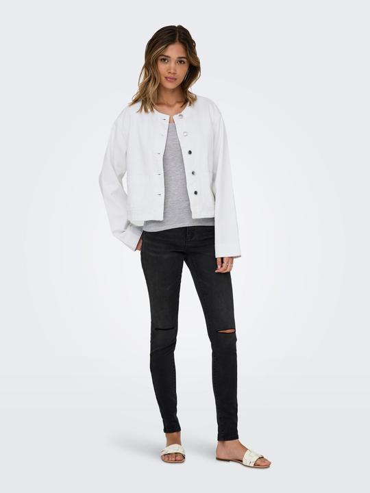 Image du produit Only Rundhals Jeansjacke Jeansjacke (S)