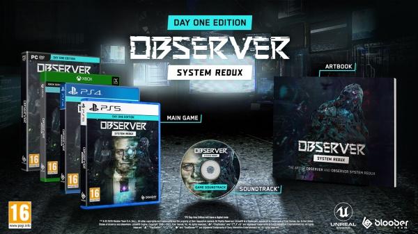 Actual product image Plaion Observer: System Redux Day One Edition (Xbox Series X, Xbox One X, FR)