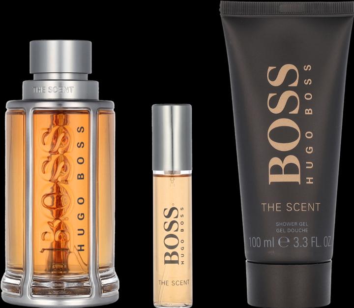 Immagine prodotto Hugo Boss Set regalo The Scent - Eau De Toilette 100 Ml, Eau De Toilette in miniatura 10 Ml, e G. doccia (Set profumo)