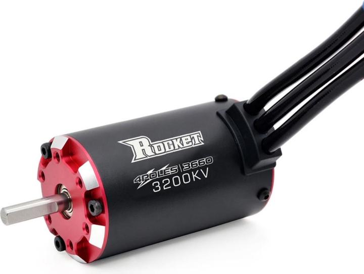 Produktbild Surpass Hobby Rocket V2 supersonic 3660 brushless motor 2800KV with 60A ESC combo