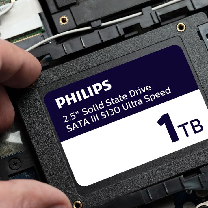 Produktbild Philips Internal SSD 1TB 2.5 SATA III S130 Ultra Speed (1000 GB, 2.5")