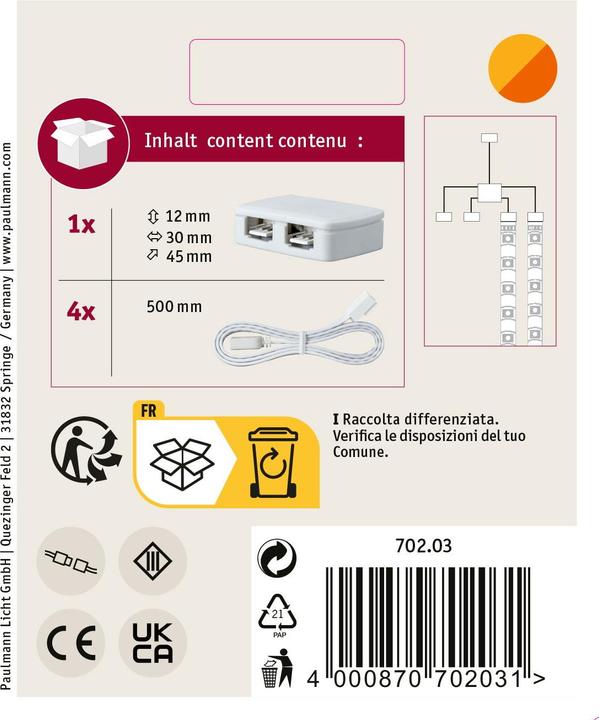 Actual product image Paulmann Splitter