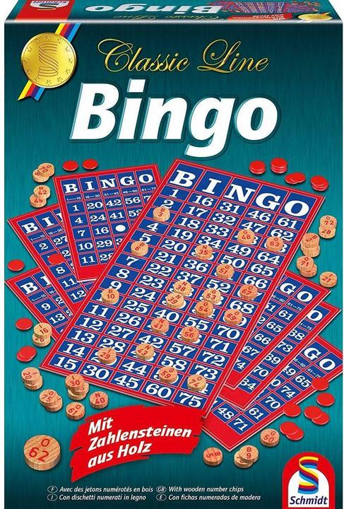 Produktbild Schmidt Spiele Bingo (Italienisch, Englisch, Spanisch, Französisch, Deutsch)