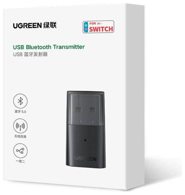 Immagine prodotto Ugreen Trasmettitore USB Bluetooth 5.0 per Nintendo Switch, PC, Laptop (Emittenti)