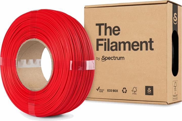 Immagine prodotto Il filamento ReFill PLA HS 1,75mm FIRE RED 1kg (PLA, 1.75 mm, 1000 g, Rosso)