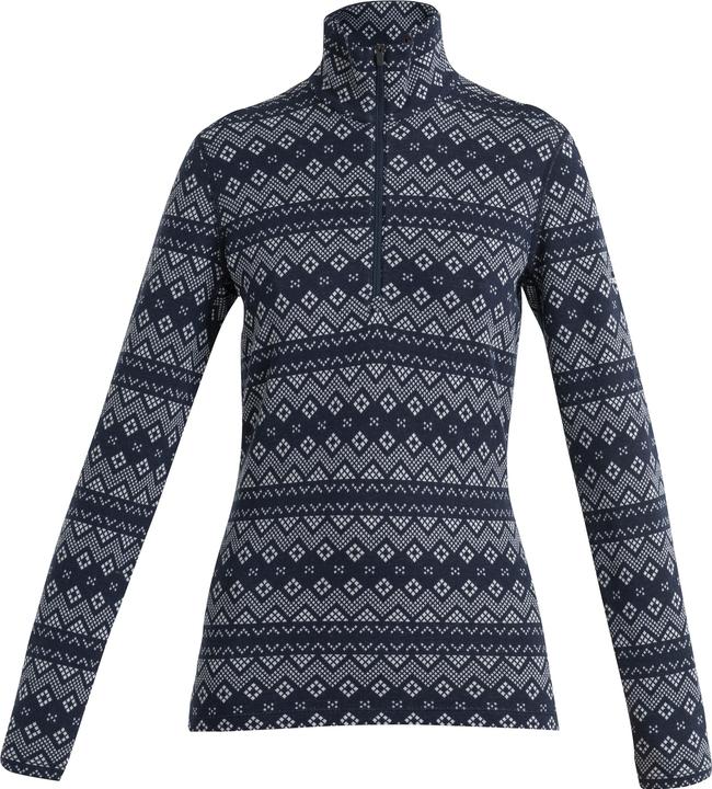 Icebreaker Women's 260 Vertex L/S Half Zip First Snow (XS)