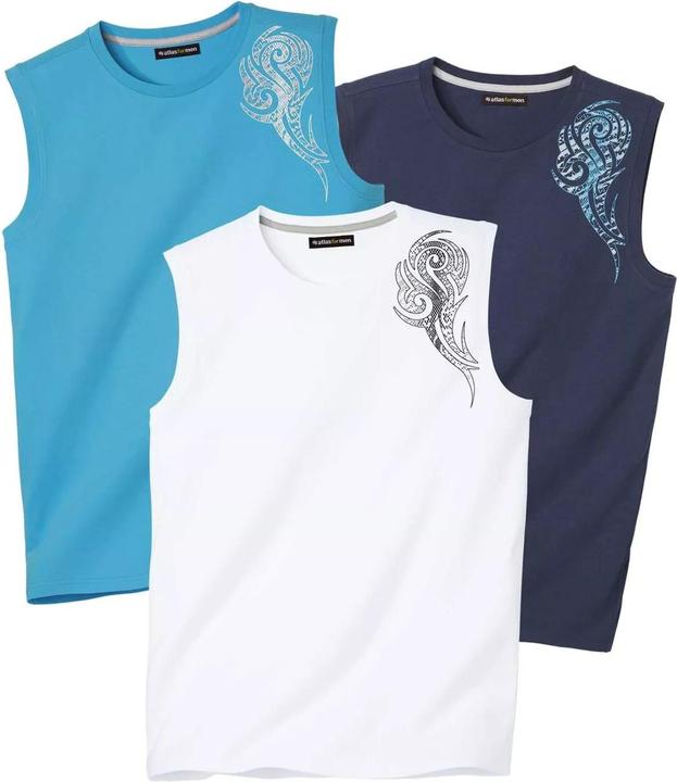 Atlas For Men Top (3erPack) (M)