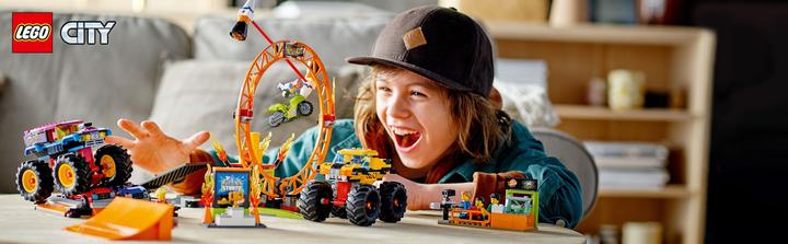 Immagine prodotto LEGO Arena per spettacoli acrobatici (60295, LEGO City)