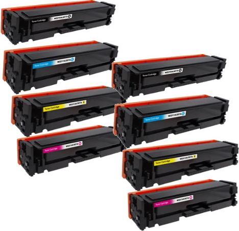 Actual product image Hermex Compatible toner for HP Color LaserJet Pro MFP M283fdw (M, C, Y, FC)