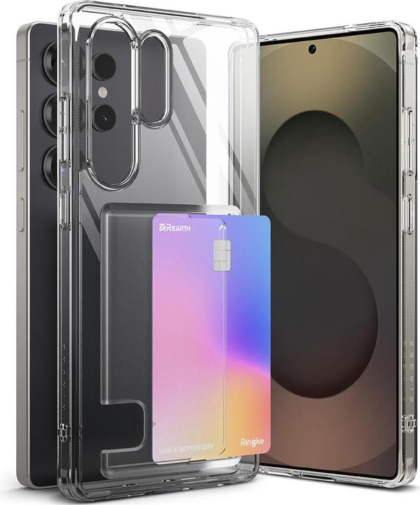 Actual product image Ringke - Fusion Card - Samsung Galaxy S25 Ultra - Clear (Samsung Galaxy S25 Ultra)