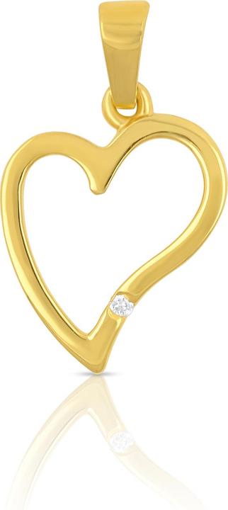 Muau Herz (750/18K Gelbgold)