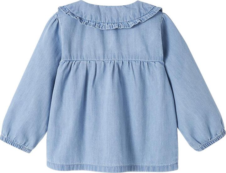 Immagine prodotto Vertbaudet Camicetta da bambino in denim chiaro, personalizzabile (74)