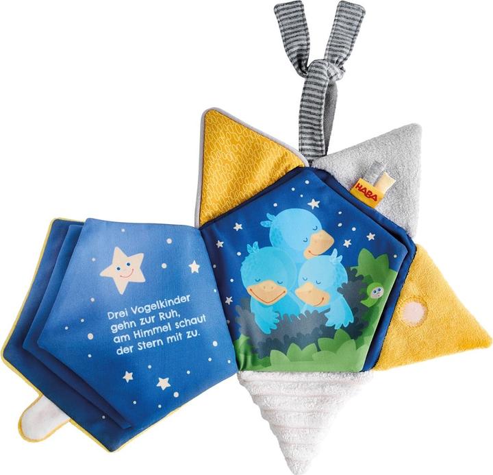 Actual product image Haba Fabric Book Good Night Star (German)