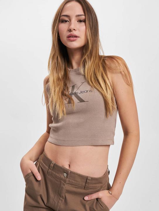 Immagine prodotto Calvin Klein Jeans Canotta A Costine Con Tintura Minerale (S)