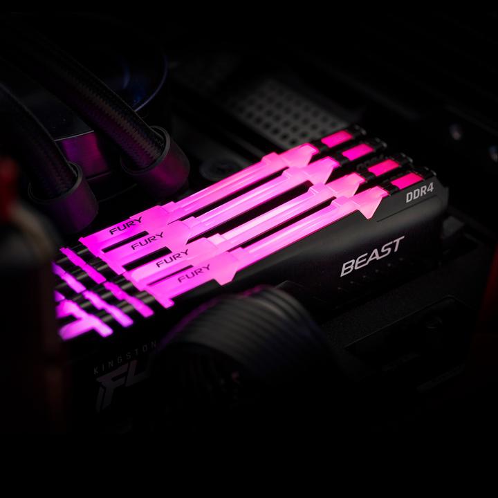 Produktbild Kingston FURY Beast RGB (1 x 8GB, 2666 MHz, DDR4-RAM, DIMM)