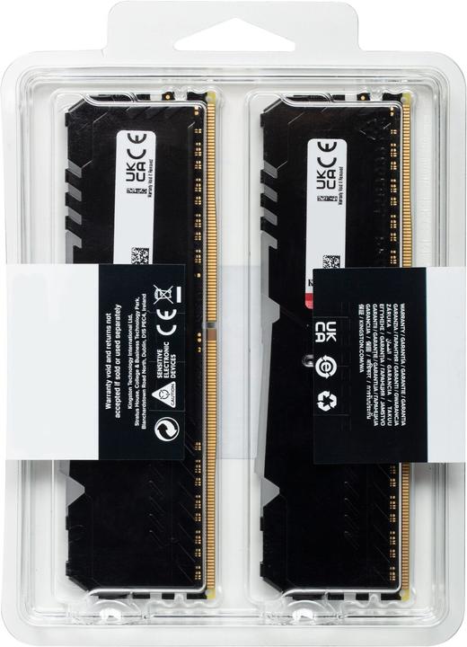 Immagine prodotto Kingston FURY Beast RGB (2 x 32GB, 3600 MHz, DDR4-RAM, DIMM)
