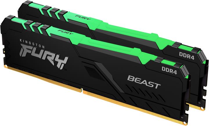 Immagine prodotto Kingston FURY Beast RGB (2 x 32GB, 3600 MHz, DDR4-RAM, DIMM)