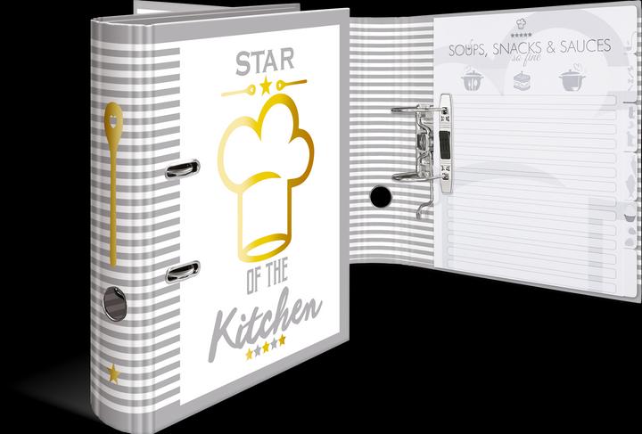 Actual product image HERMA Recipe folder A4 (A4, 70 mm, 1 Piece)