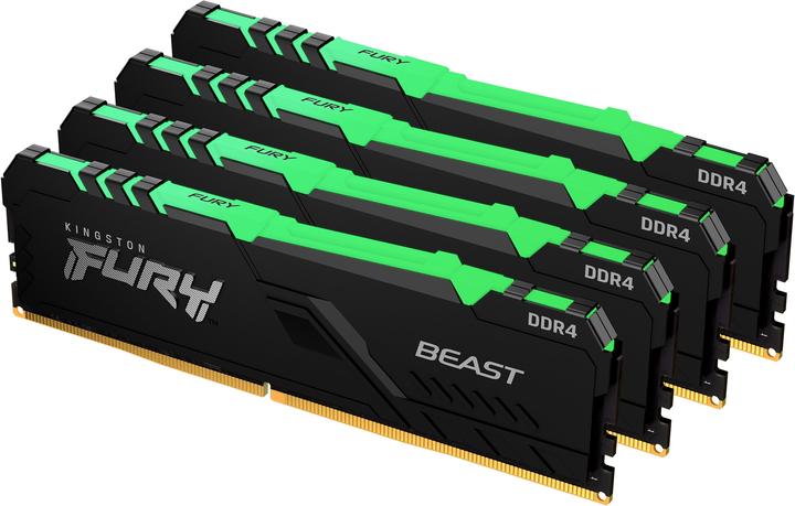 Kingston FURY Beast RGB (4 x 8GB, 2666 MHz, DDR4-RAM, DIMM)